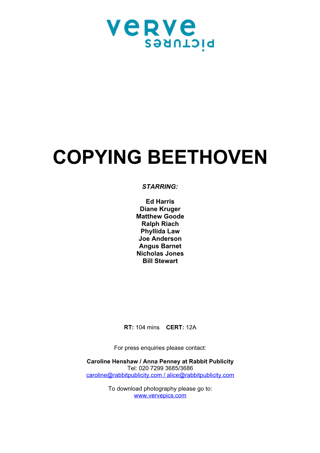 “Copying Beethoven”