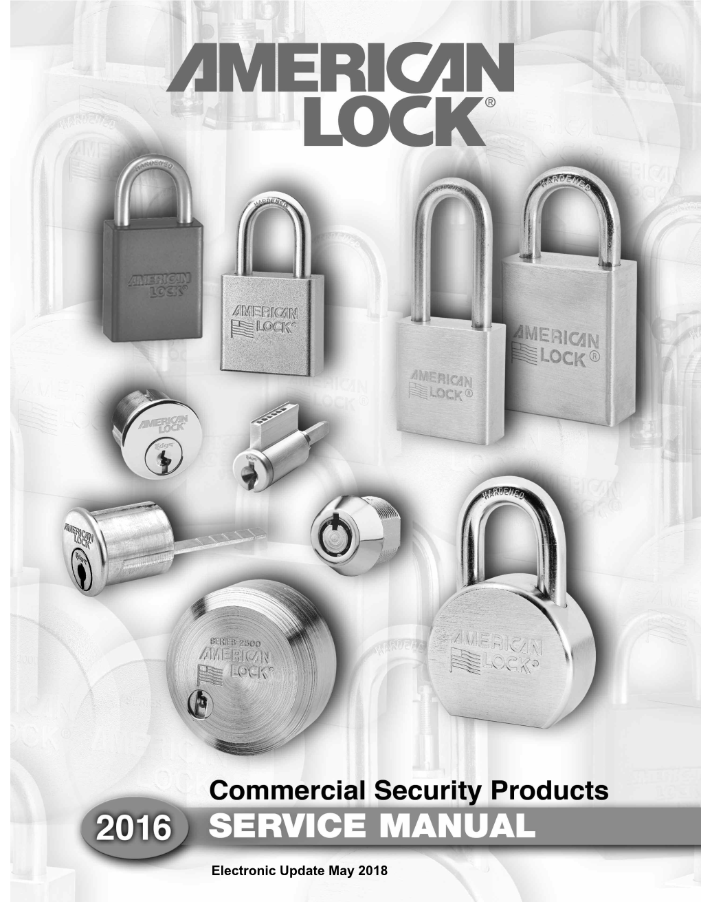A-004 American Lock Products Service Manual