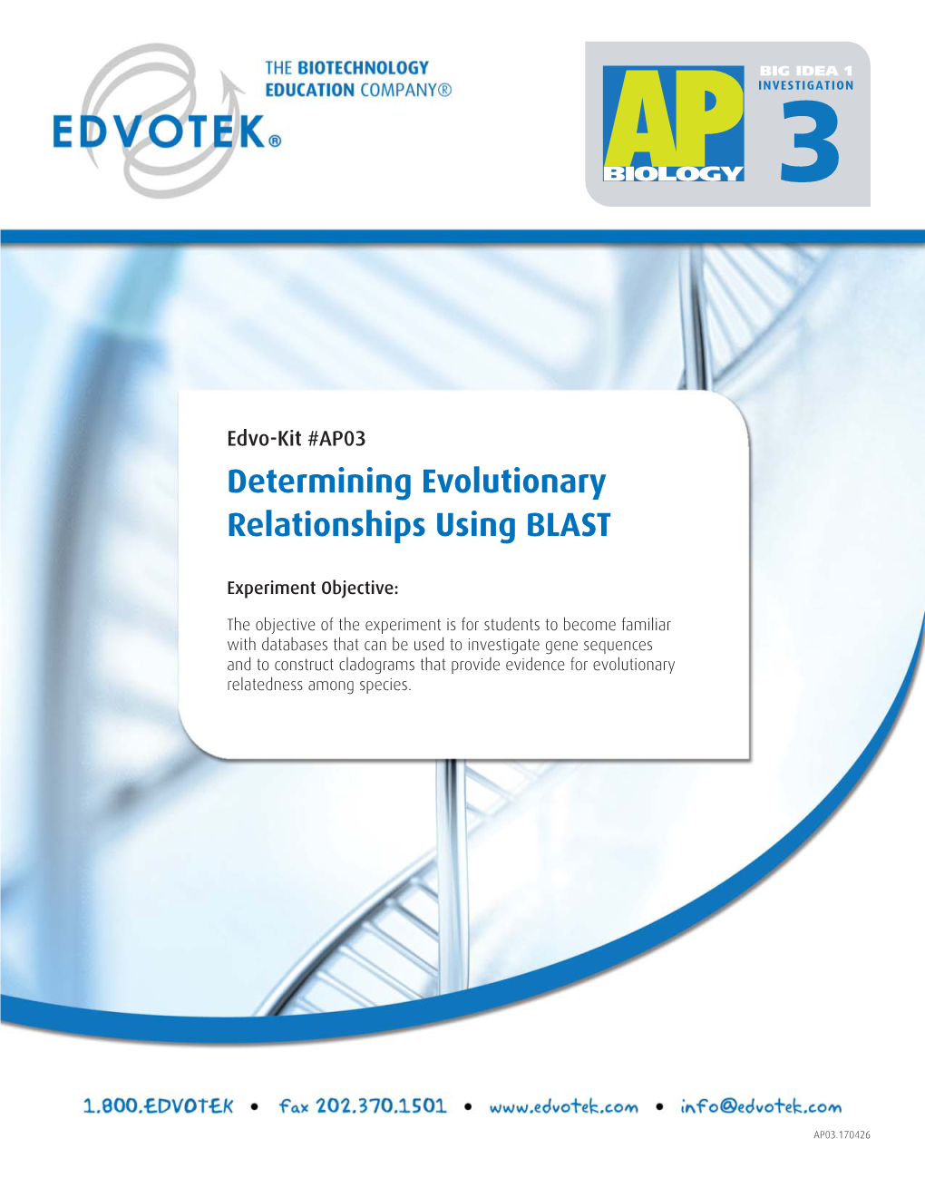 Determining Evolutionary Relationships Using BLAST