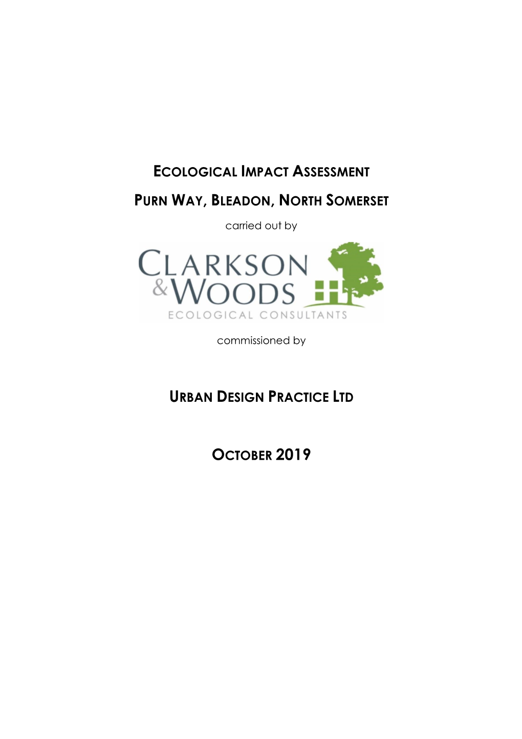 Ecological Impact Assessment Purn Way