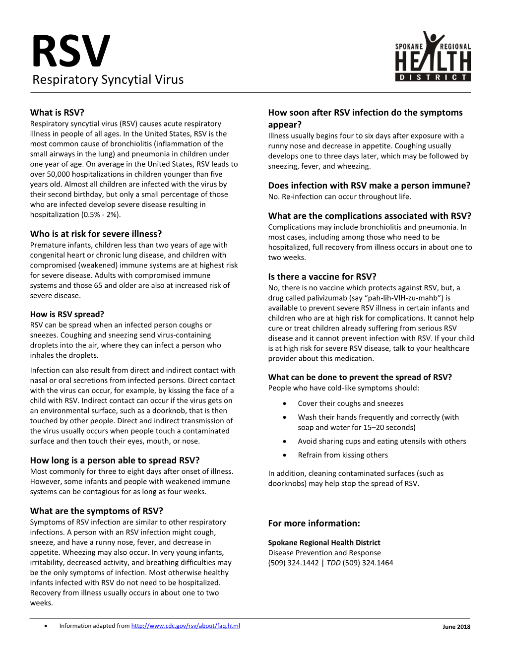 Respiratory Syncytial Virus