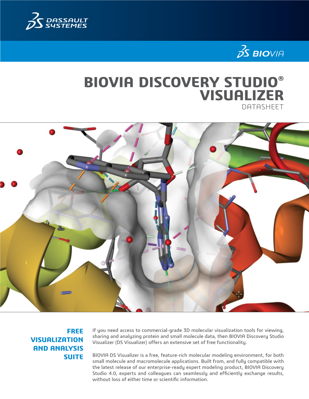 Biovia Discovery Studio® Visualizer Datasheet