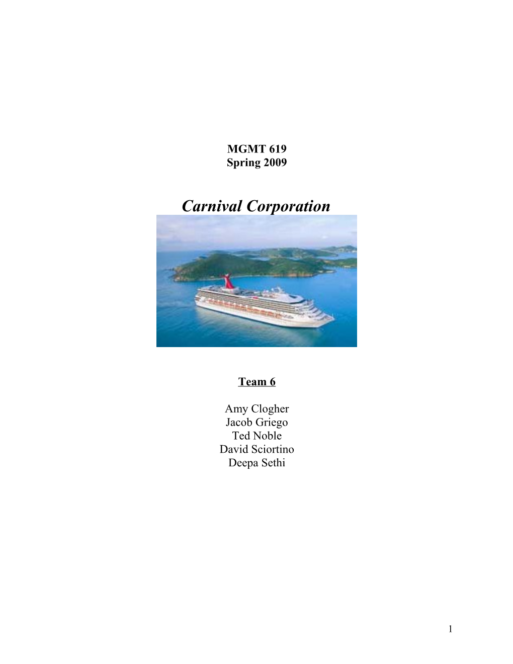 Carnival Corporation