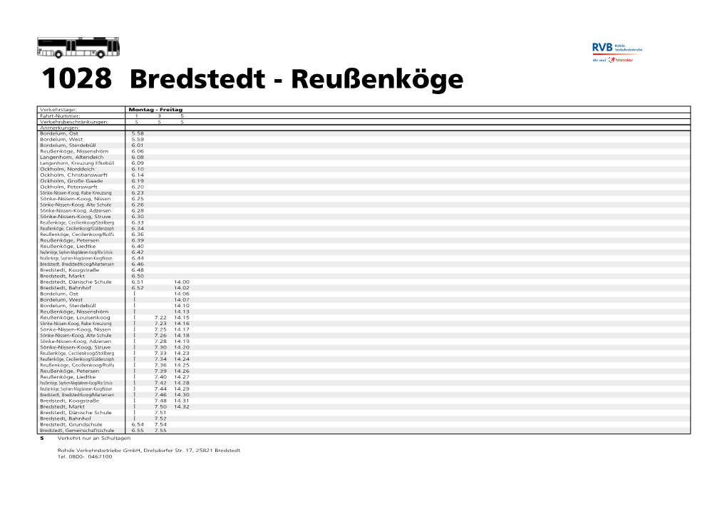 1028 Bredstedt - Reußenköge