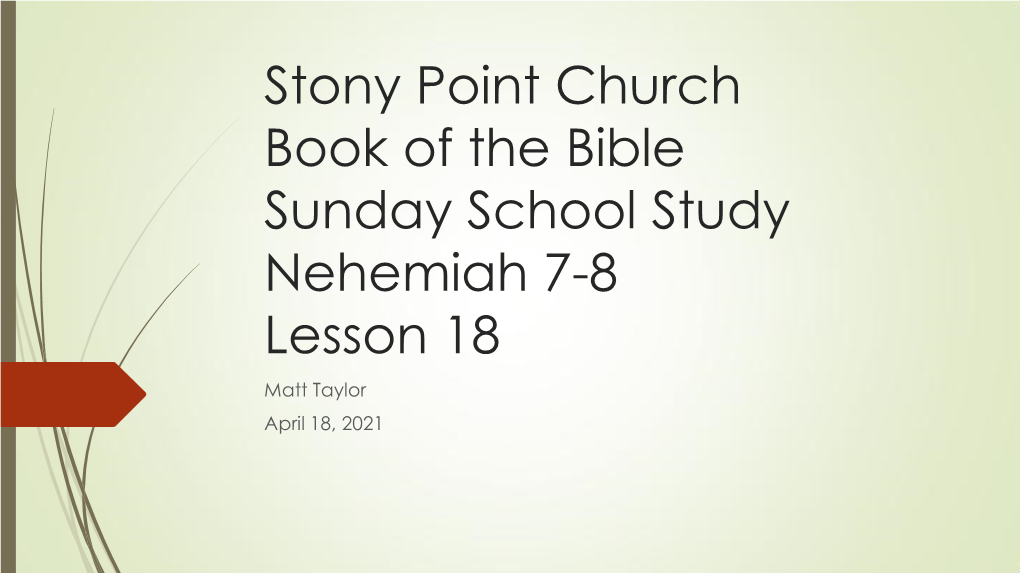 Ezra-Nehemiah-Lesson