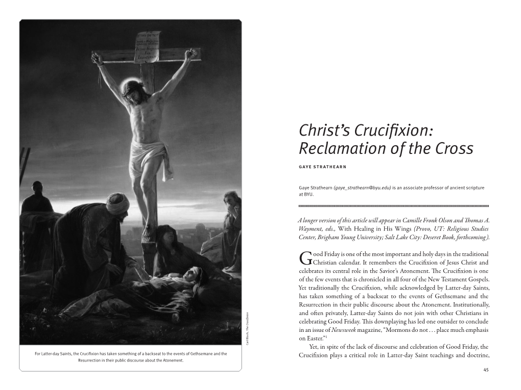 Christ's Crucifixion