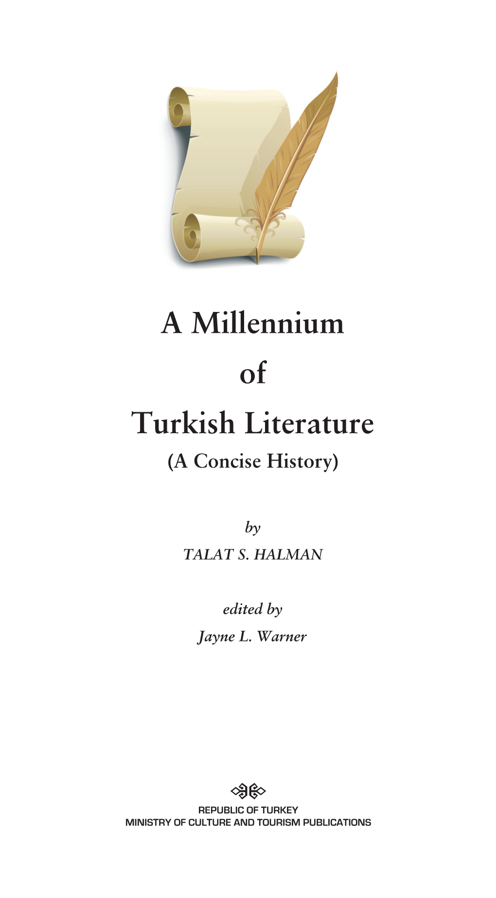 A Millennium of Turkish Literature (A Concise History)