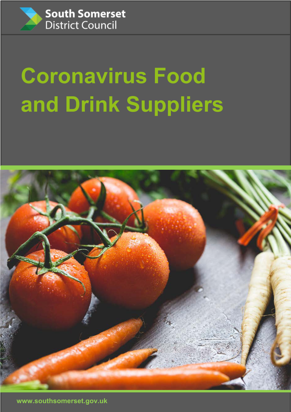 Coronavirus Food and Drink Suppliers