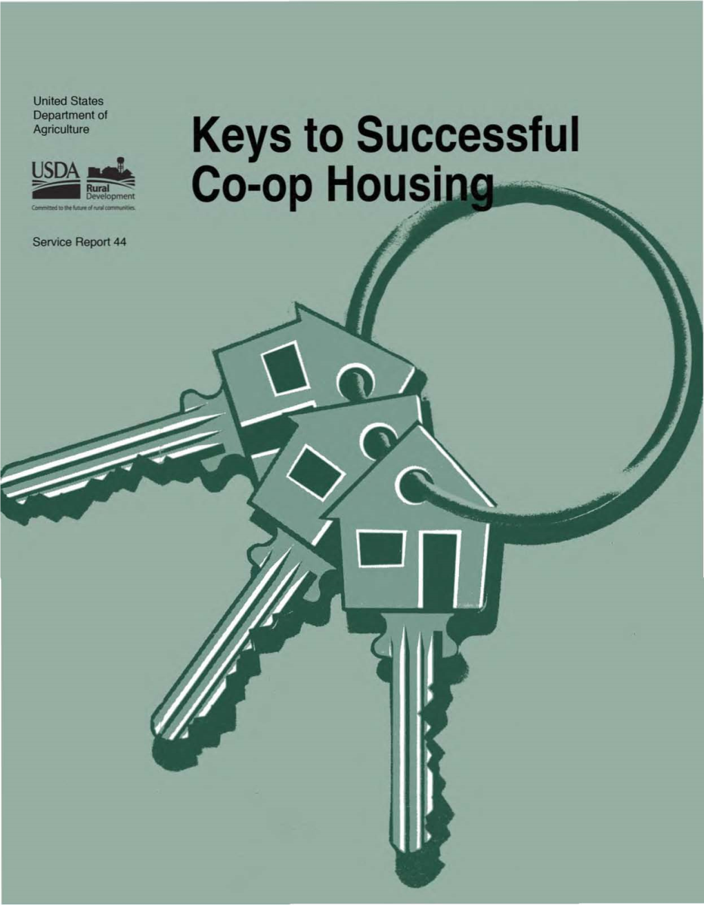 Keys to Successful Co-Op Housi