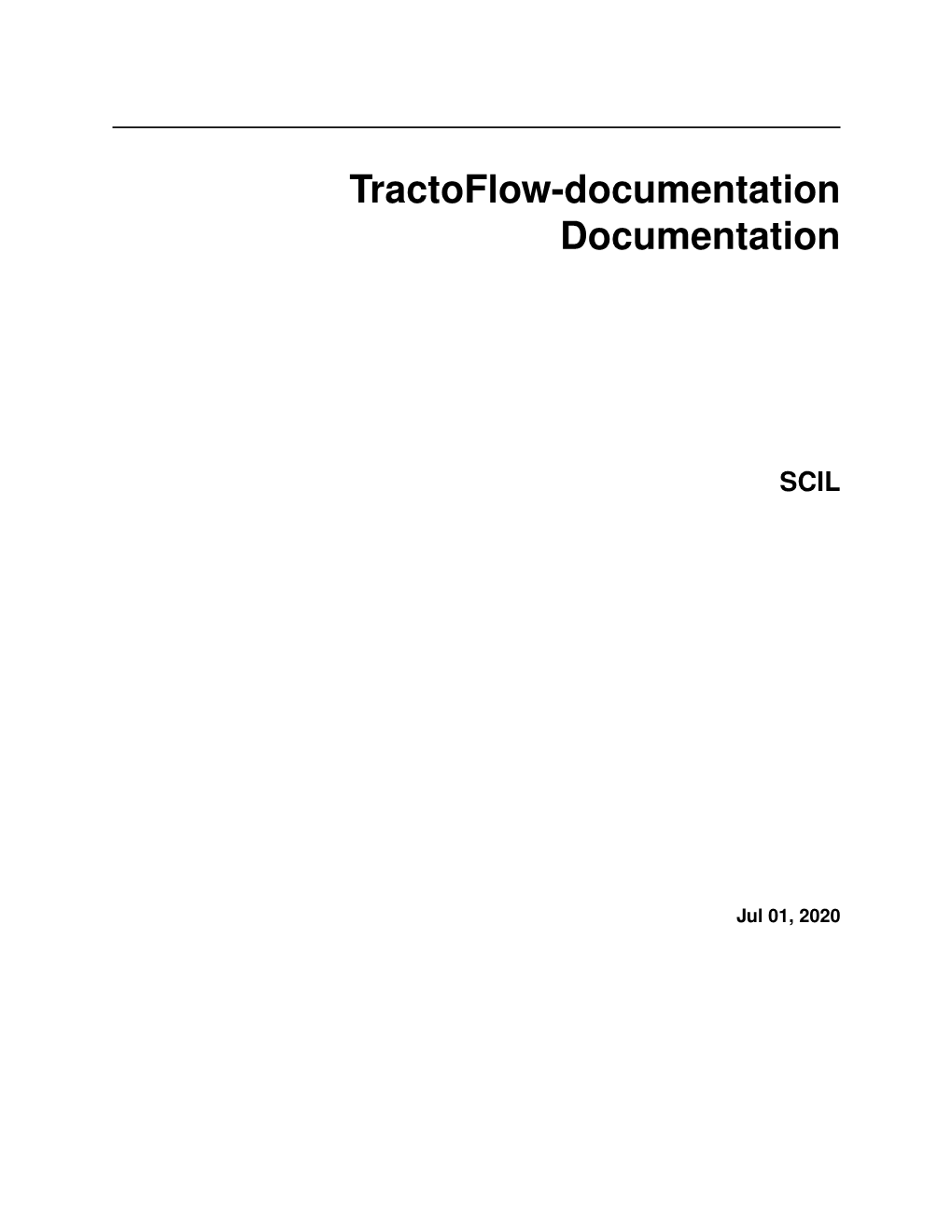 Tractoflow-Documentation Documentation