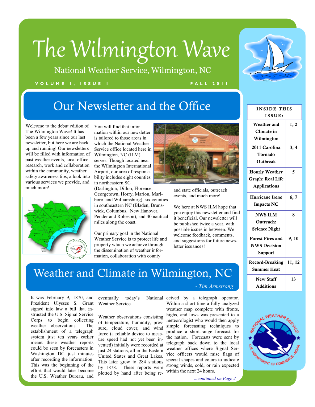 The Wilmington Wave National Weather Service, Wilmington, NC