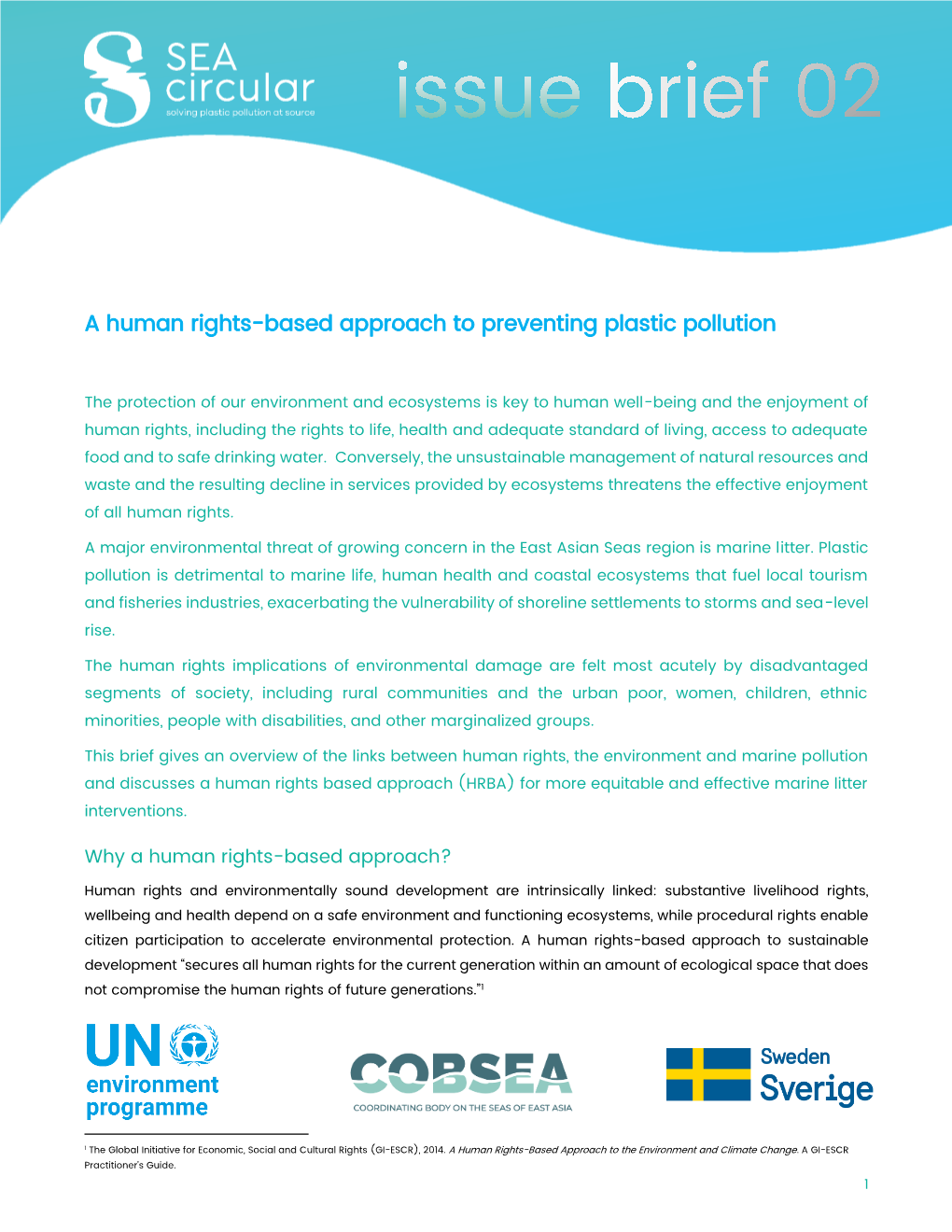 A Human Rights-Based Approach to Preventing Plastic Pollution