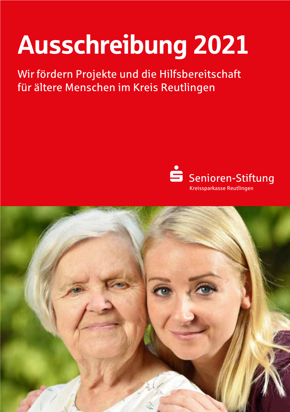 Ausschreibung 2021 Wir Fördern Projekte Und Die Hilfsbereitschaft Für Ältere Menschen Im Kreis Reutlingen Die Stiftung