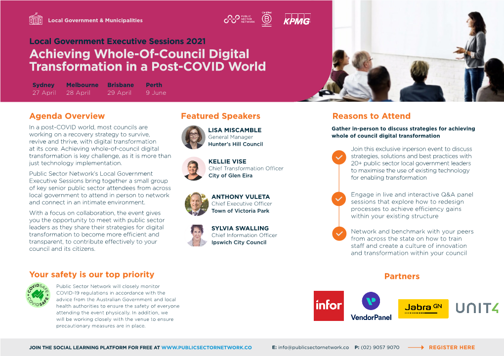 Achieving Whole-Of-Council Digital Transformation in a Post-COVID World