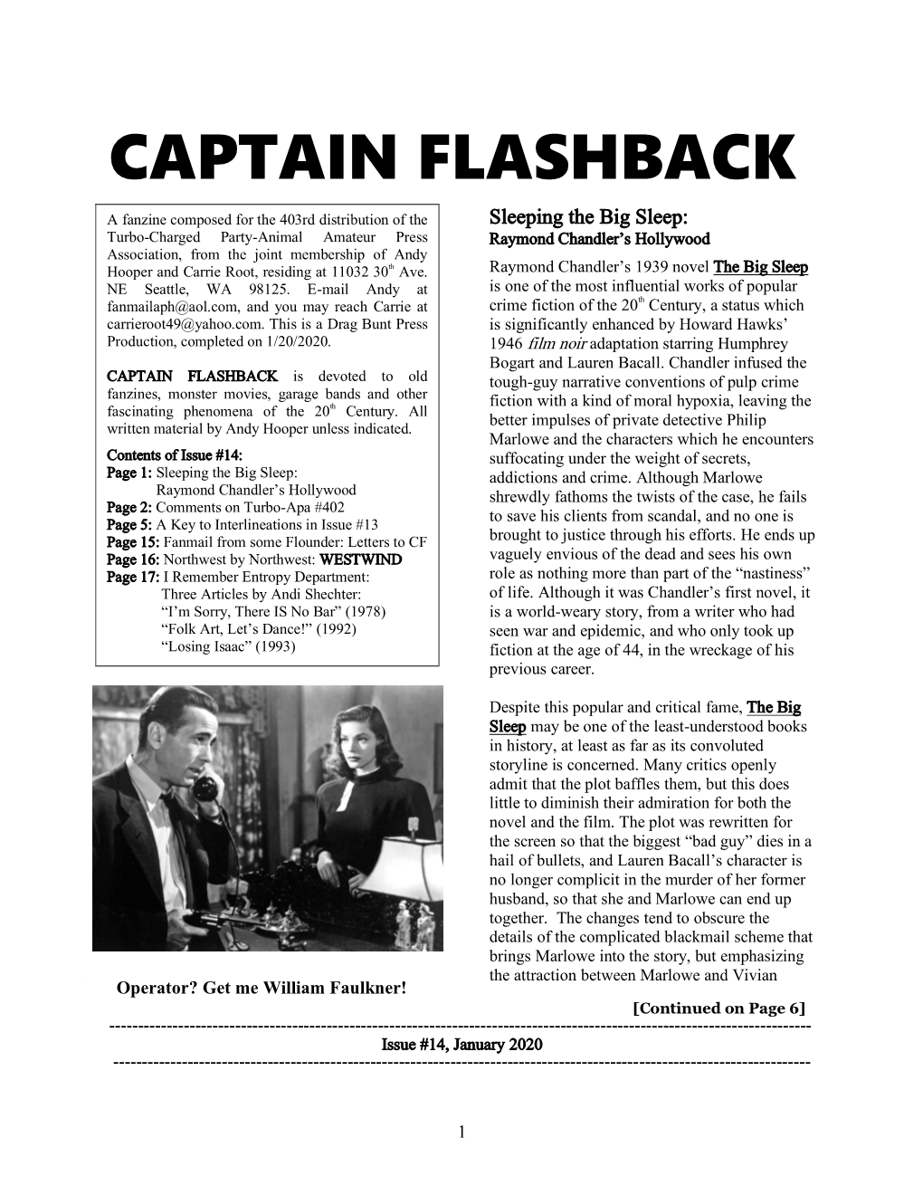 Captain Flashback