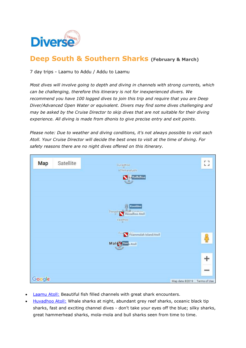 Deep South & Southern Sharks