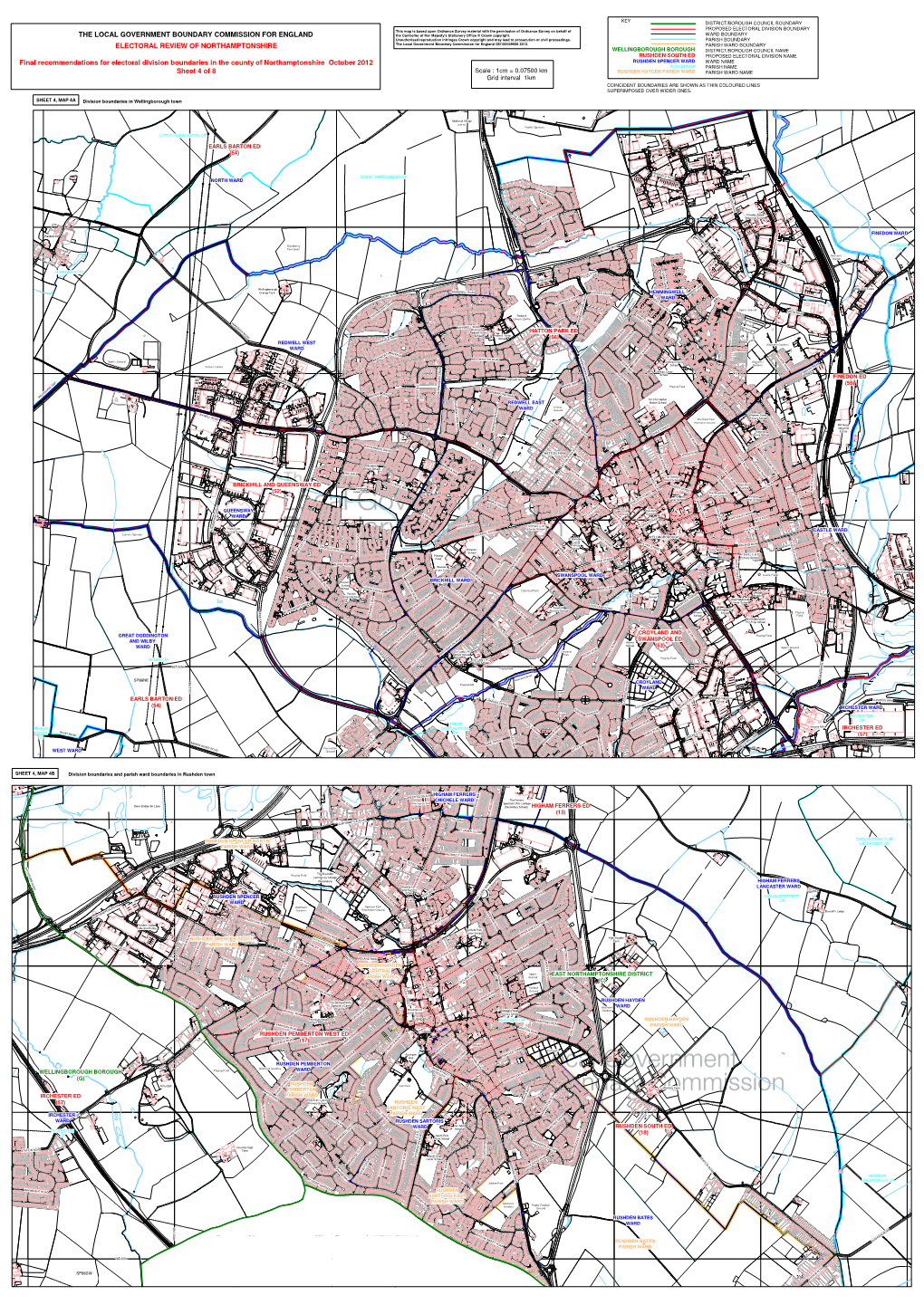 THE LOCAL GOVERNMENT BOUNDARY COMMISSION for ENGLAND the Controller of Her Majesty's Stationery Office © Crown Copyright