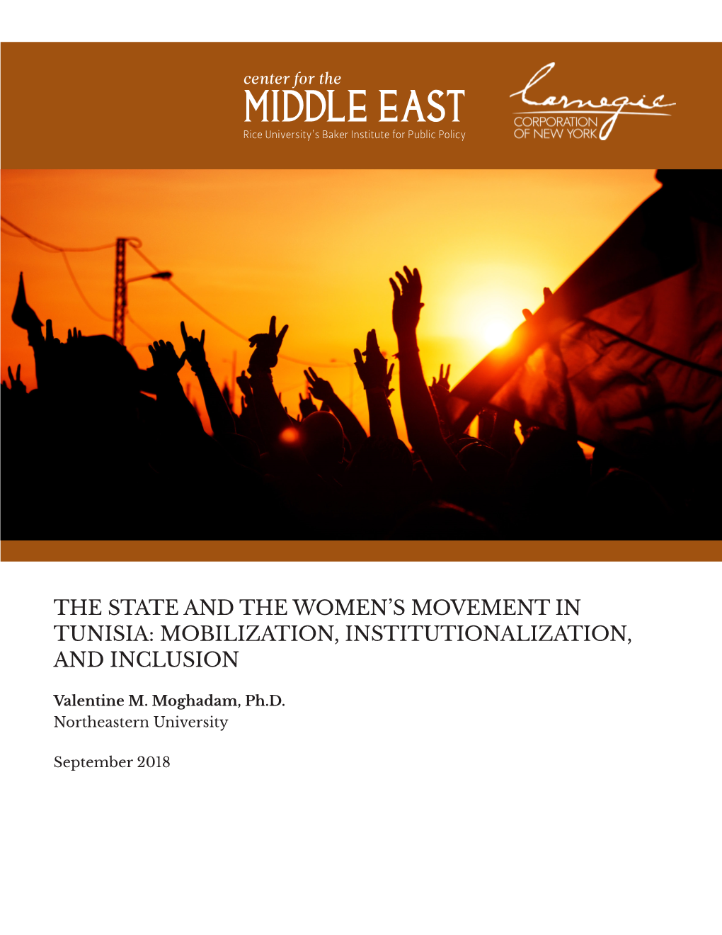 The State and the Women's Movement in Tunisia