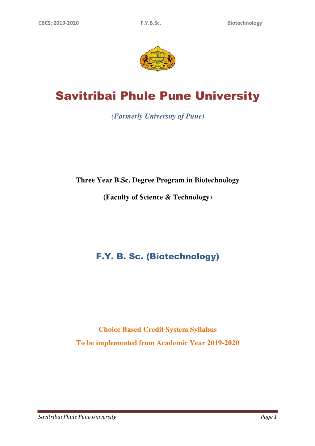 Savitribai Phule Pune University