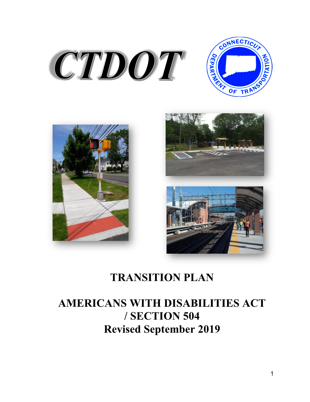 Transition Plan Americans with Disabilities Act