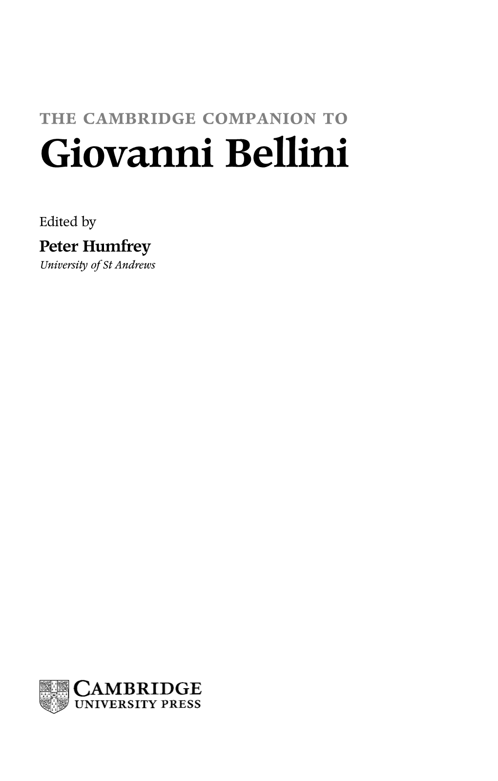 Giovanni Bellini