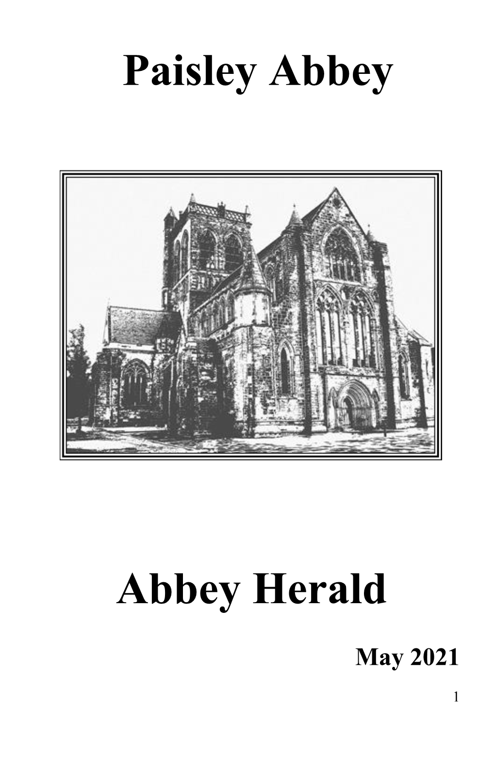 Paisley Abbey Abbey Herald