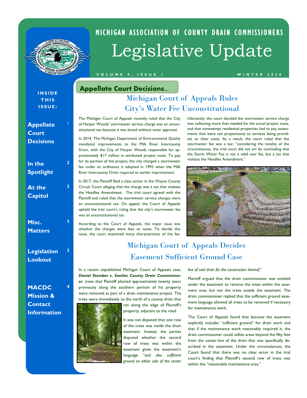 Legislative Update