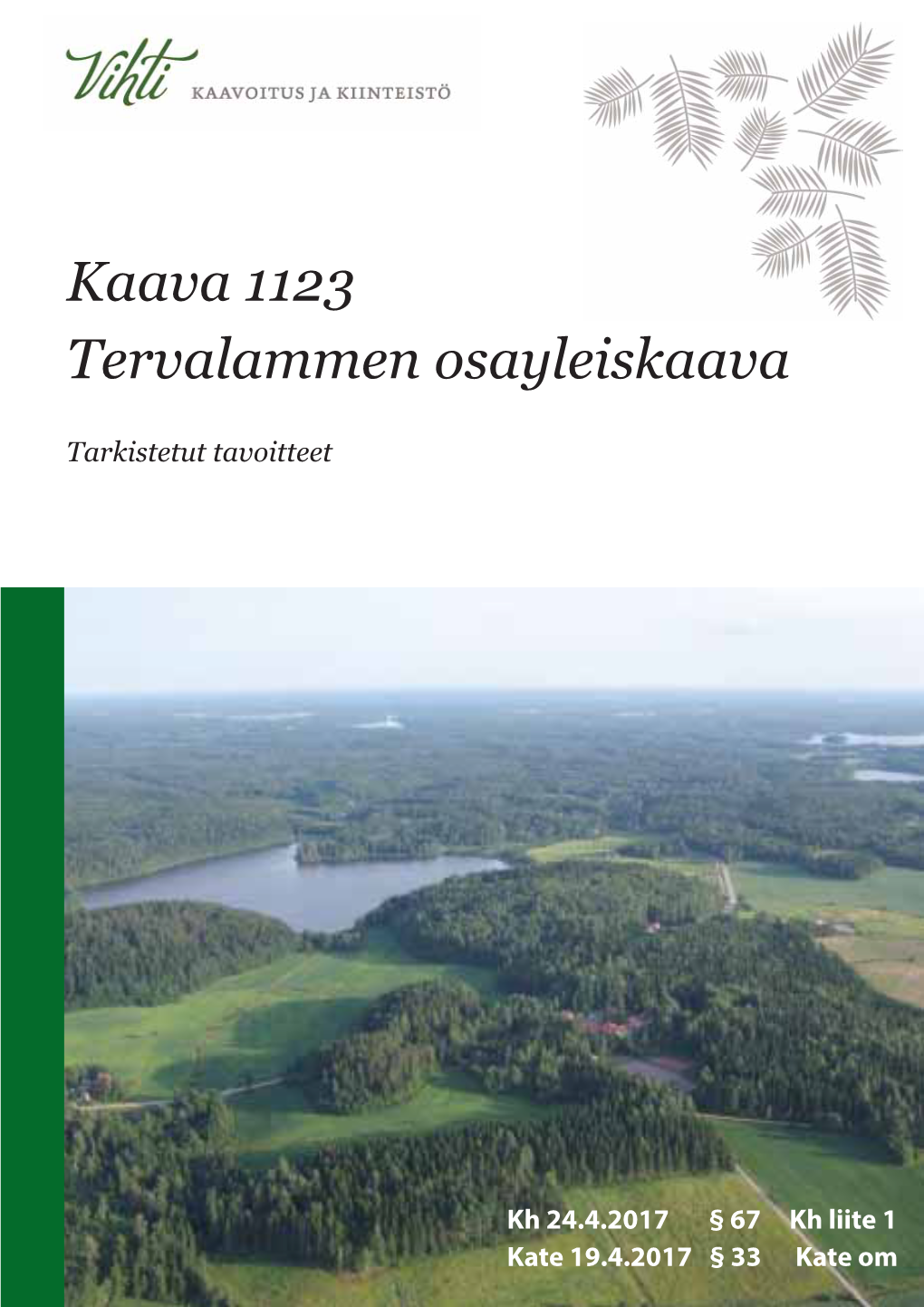 Kaava 1123 Tervalammen Osayleiskaava