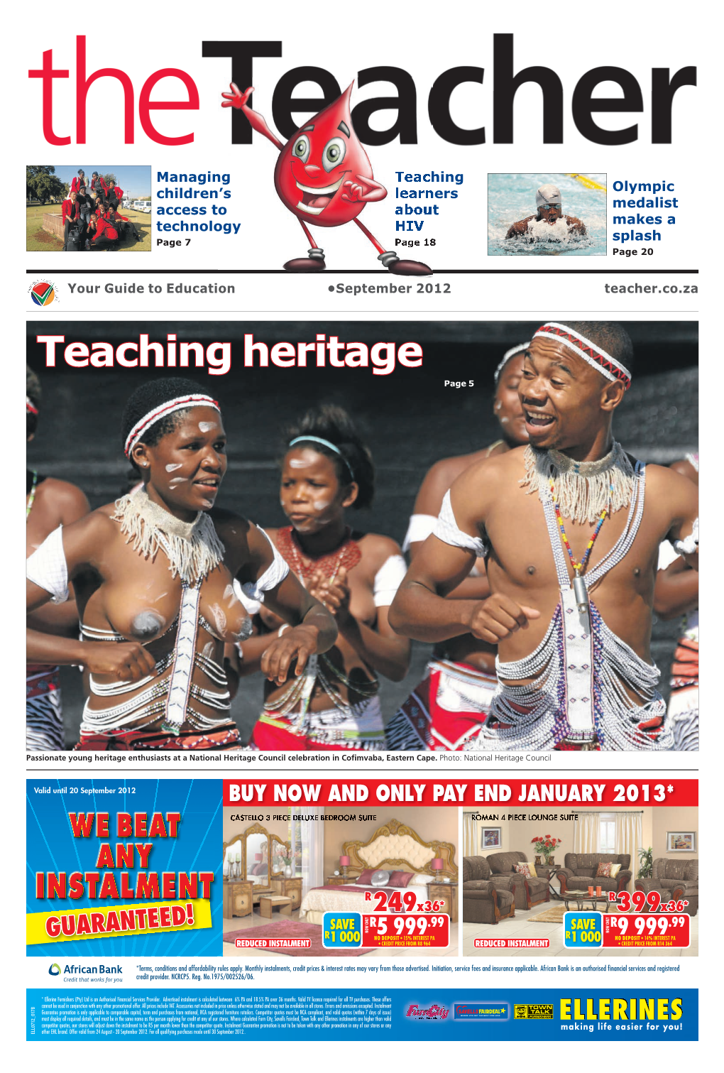 September 2012 Teacher.Co.Za Teaching Heritage Page 5