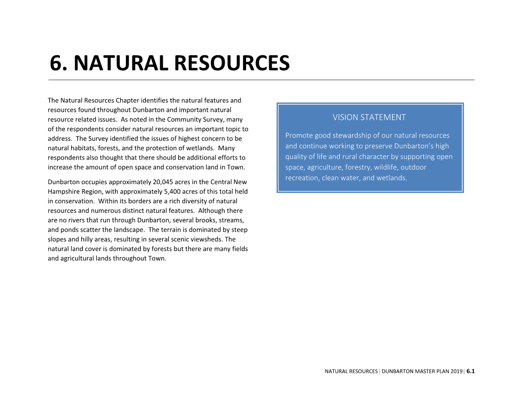 6. Natural Resources