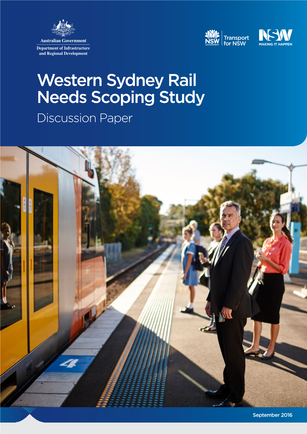 Western Sydney Rail Needs Scoping Study Discussion Paper