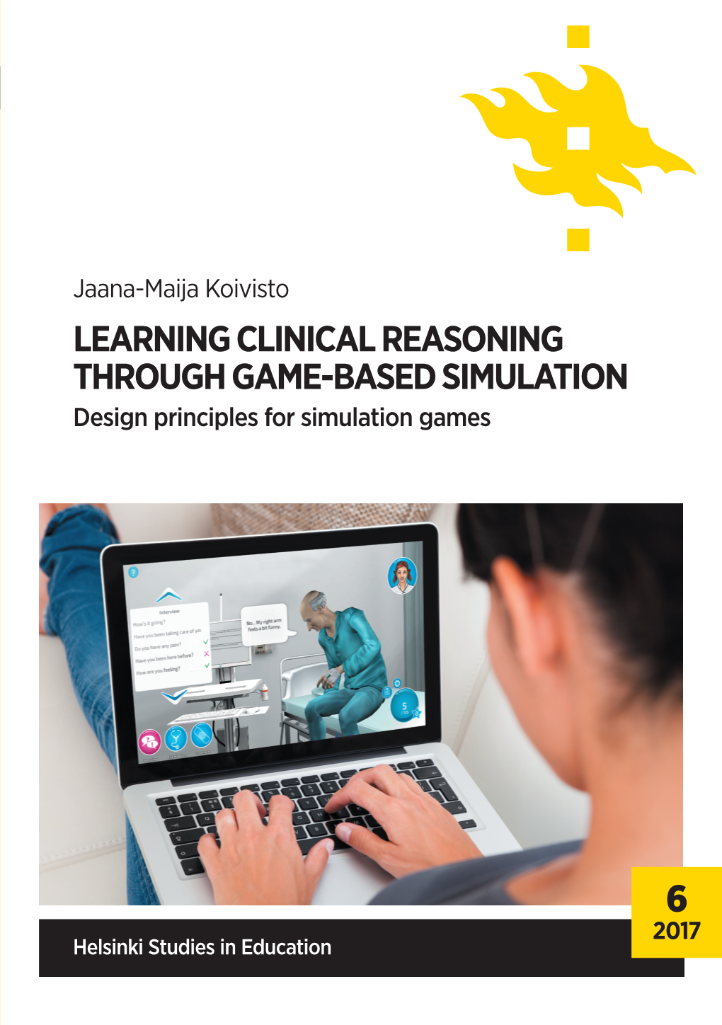 Learning Clinical Reasoning Through Game-Based Simulation