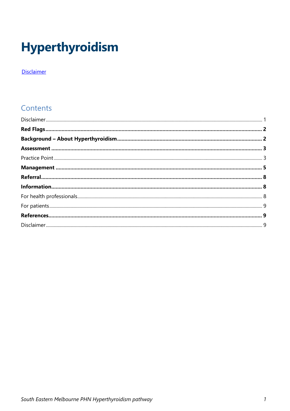 SEMPHN Pathways