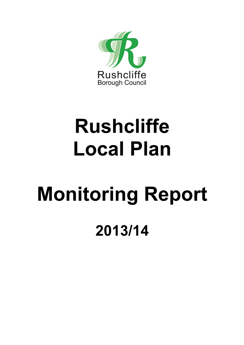 Rushcliffe Local Plan Monitoring Report