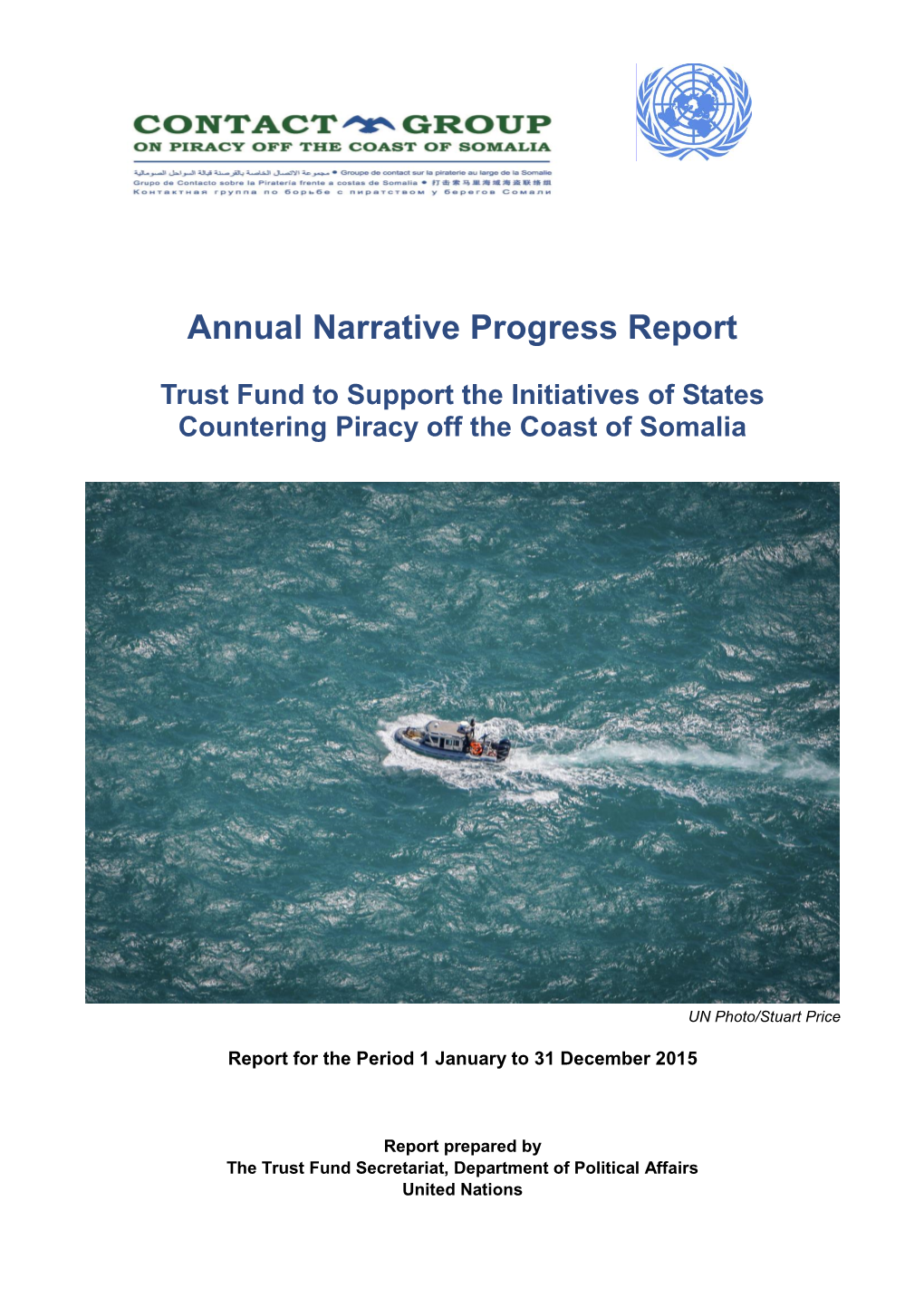 Annual Narrative Progress Report