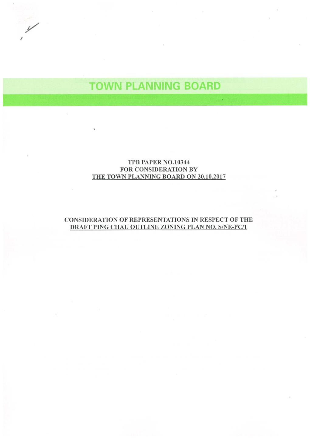 Town Planning Board Paper No. 10344