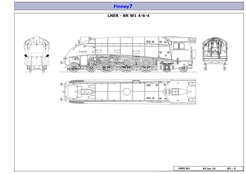 LNER W1 02 Jun 19 W1 - 4 Finney7