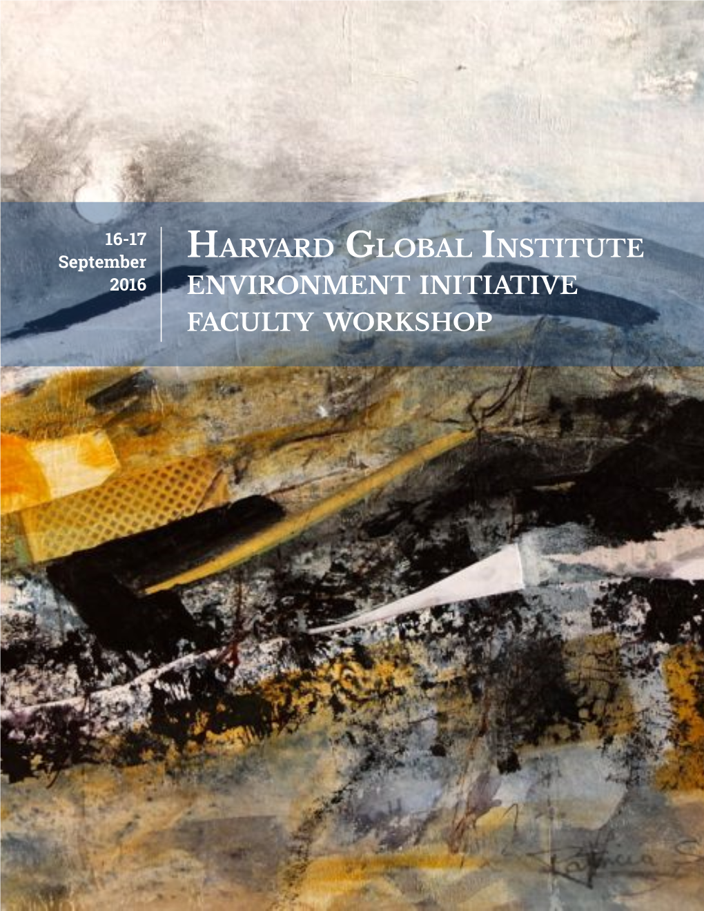 (HGI) Environment Initiative Faculty Workshop