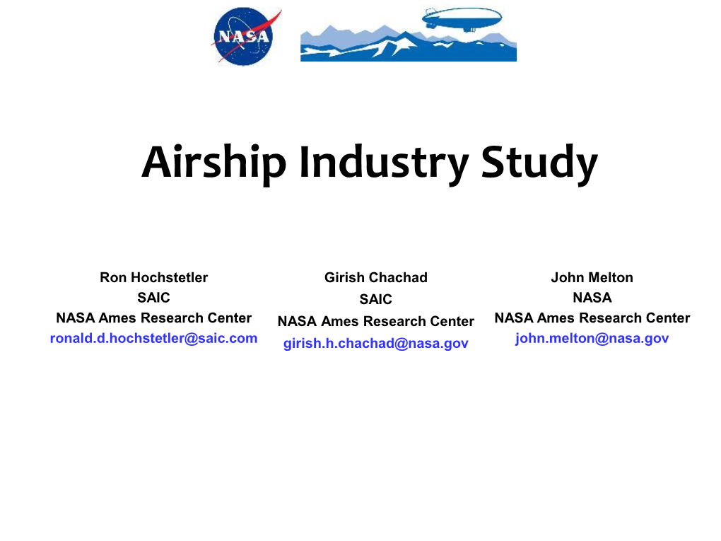 Airship Industry Study