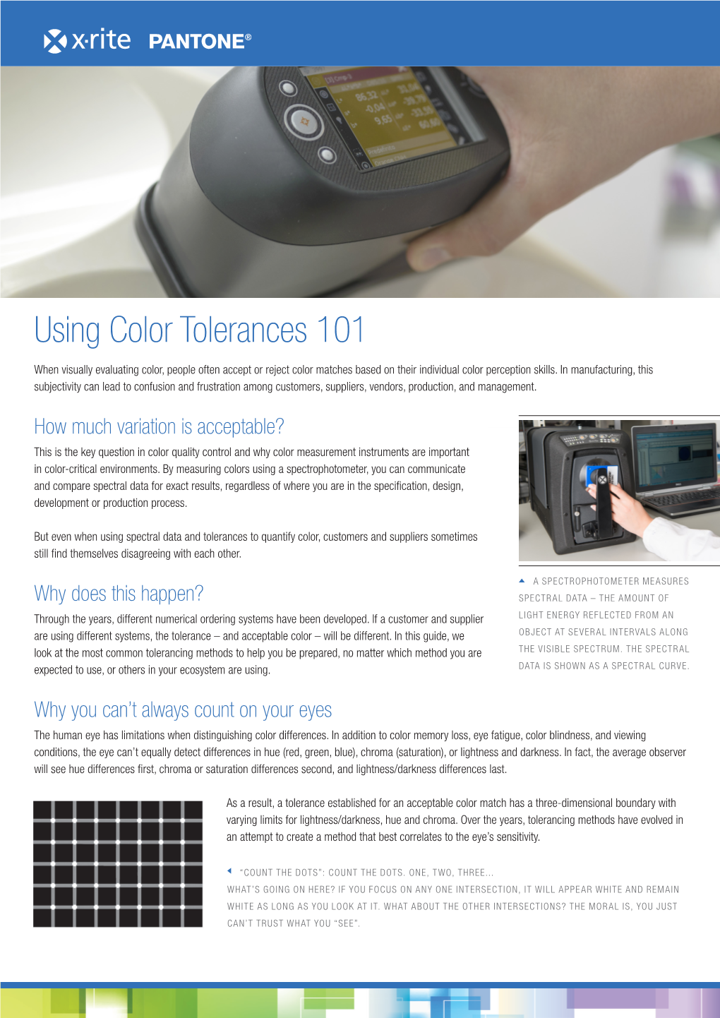 Using Color Tolerances 101