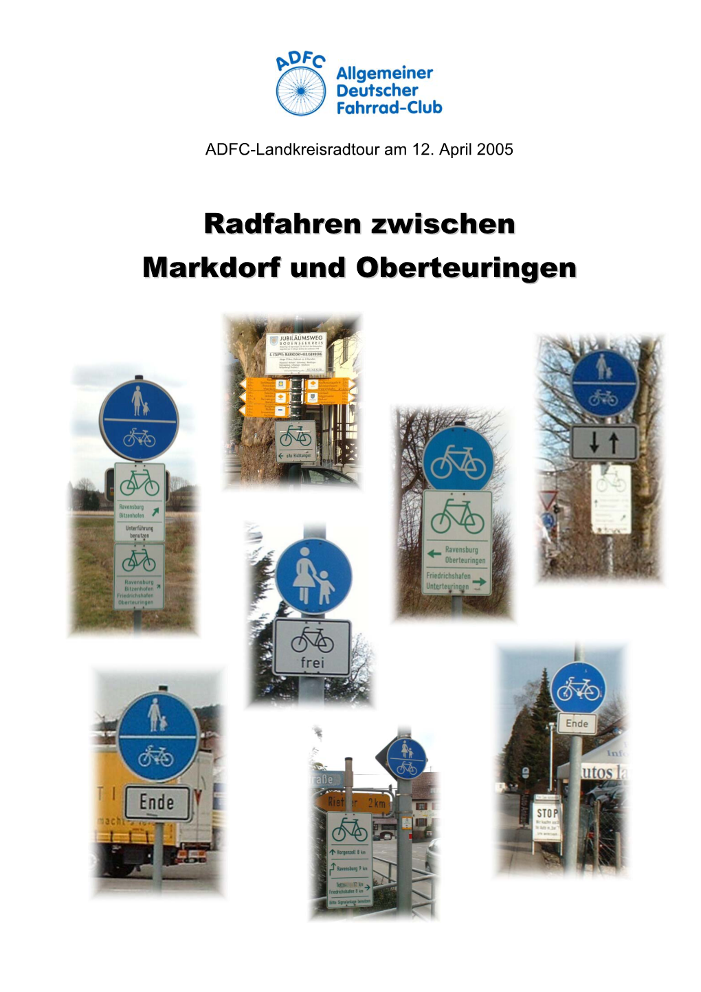 Radfahren Zwischen Markdorf Und Oberteuringen