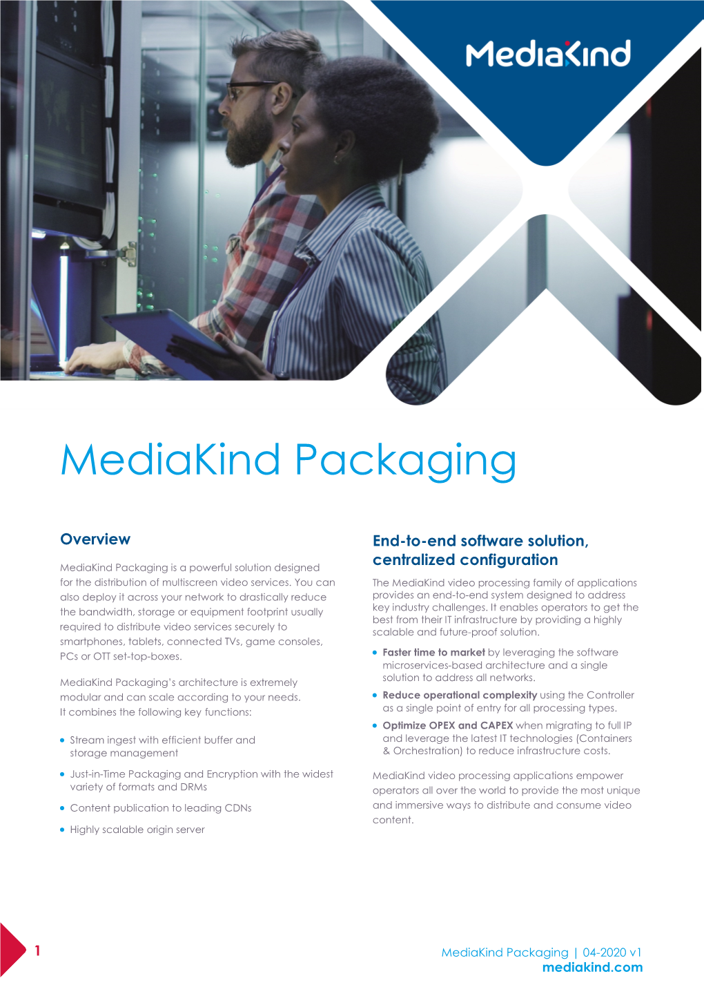 Mediakind Packaging