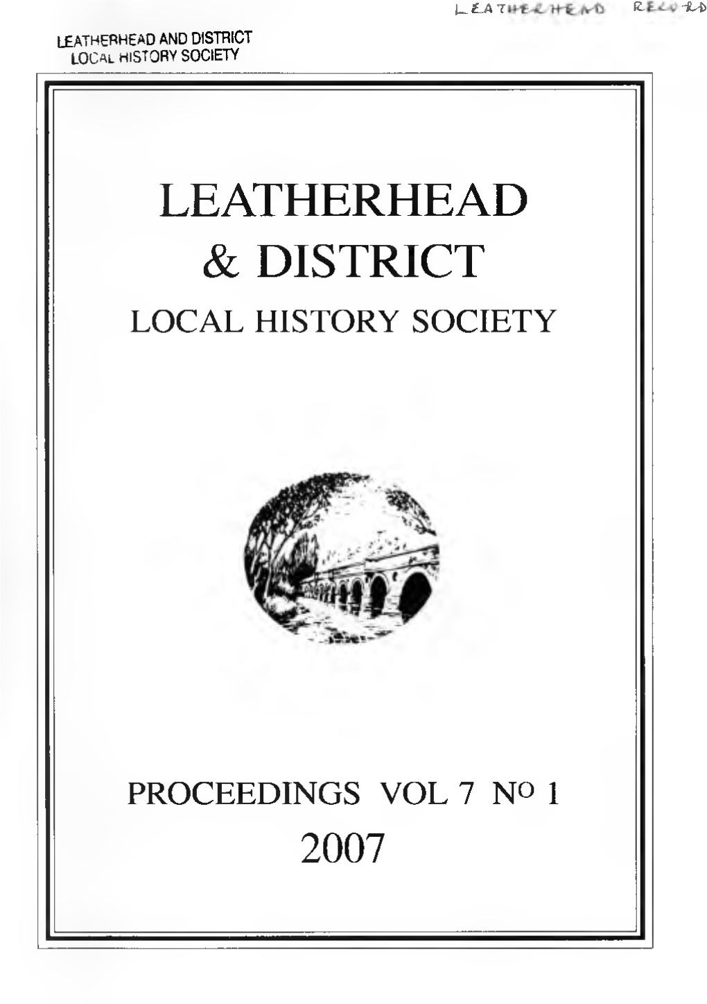 Leatherhead & District