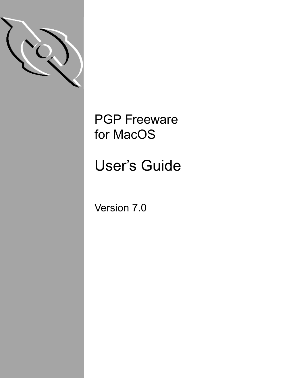 PGP 7.0 Mac Users Guide