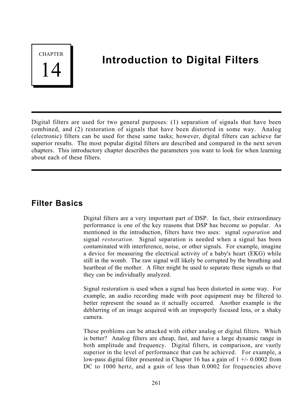 The Scientist and Engineer's Guide to Digital Signal Processing