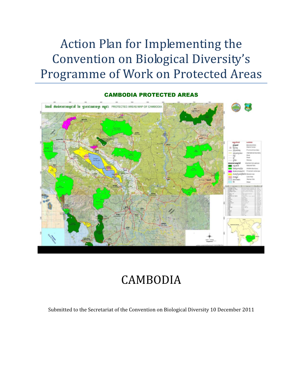 Action Plan for Implementing the Convention on Biological Diversity's