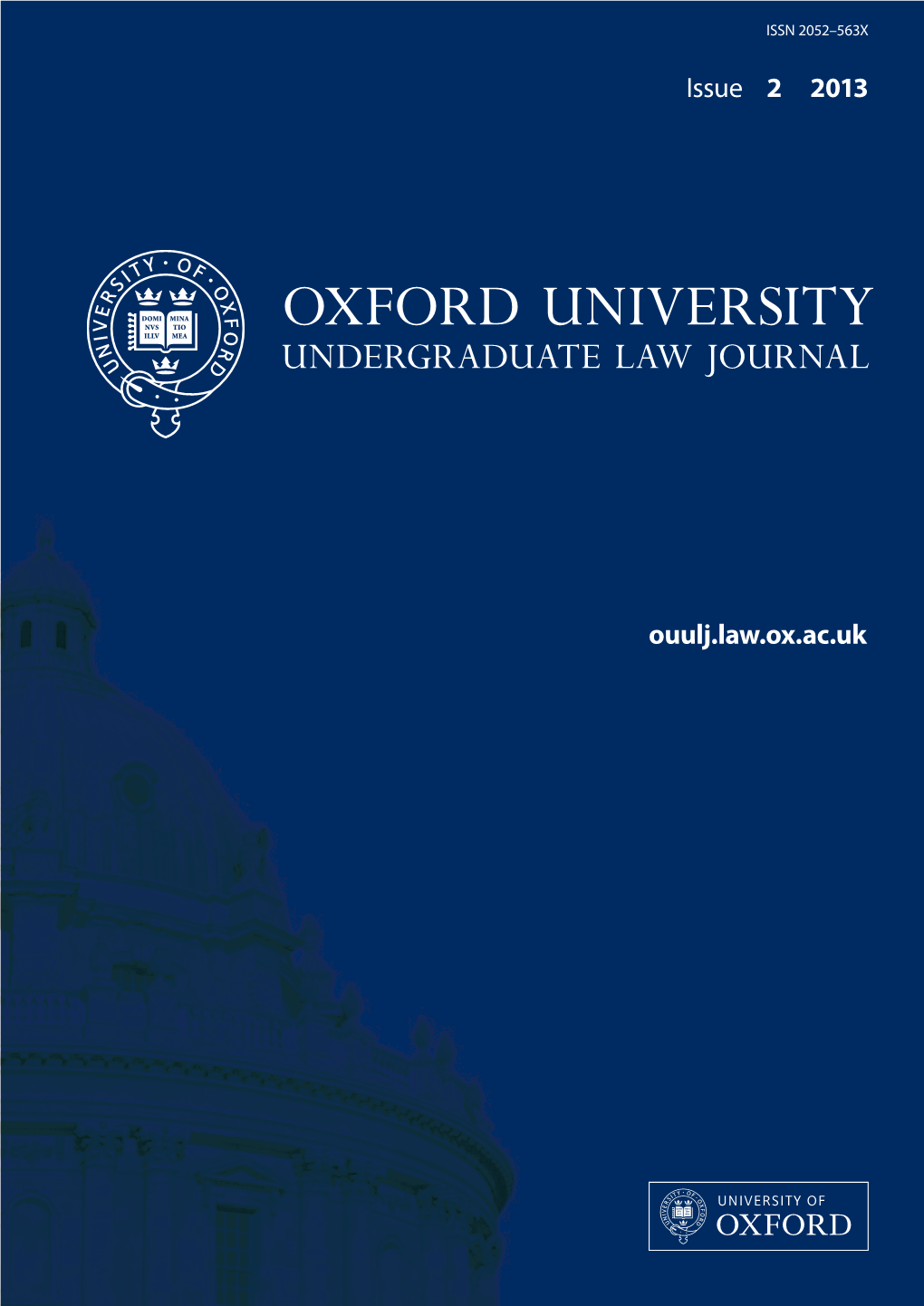 Oxford University Undergraduate Law Journal
