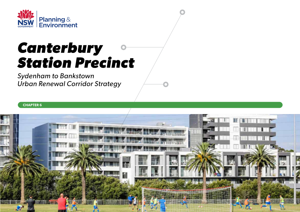 Canterbury Station Precinct Sydenham to Bankstown Urban Renewal Corridor Strategy