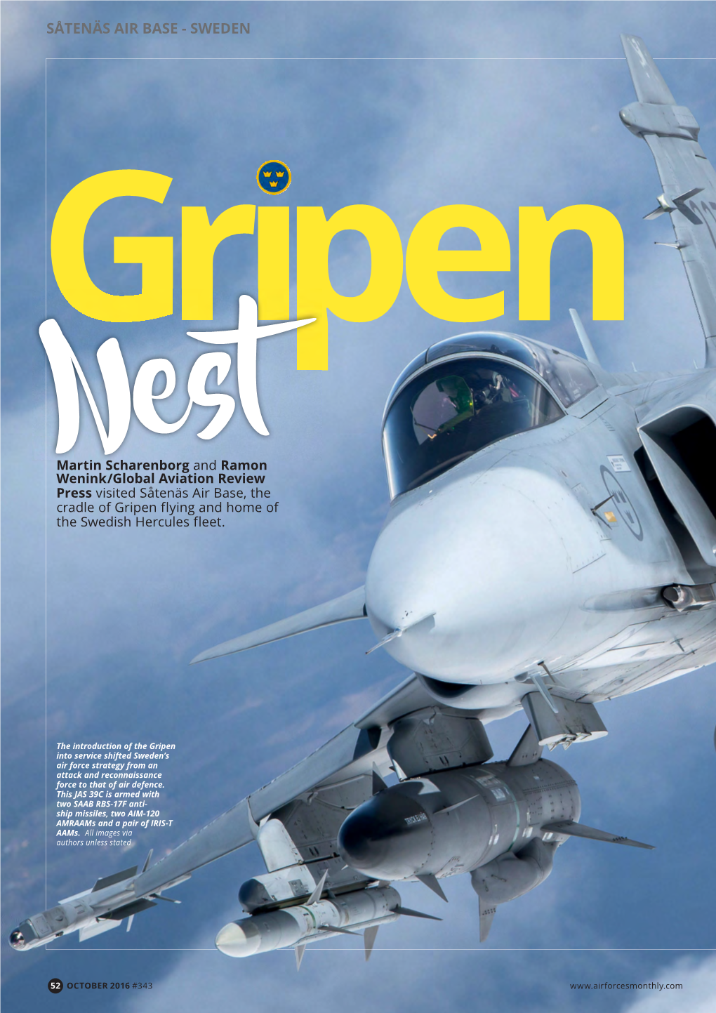 SÅTENÄS AIR BASE - SWEDEN Gripen