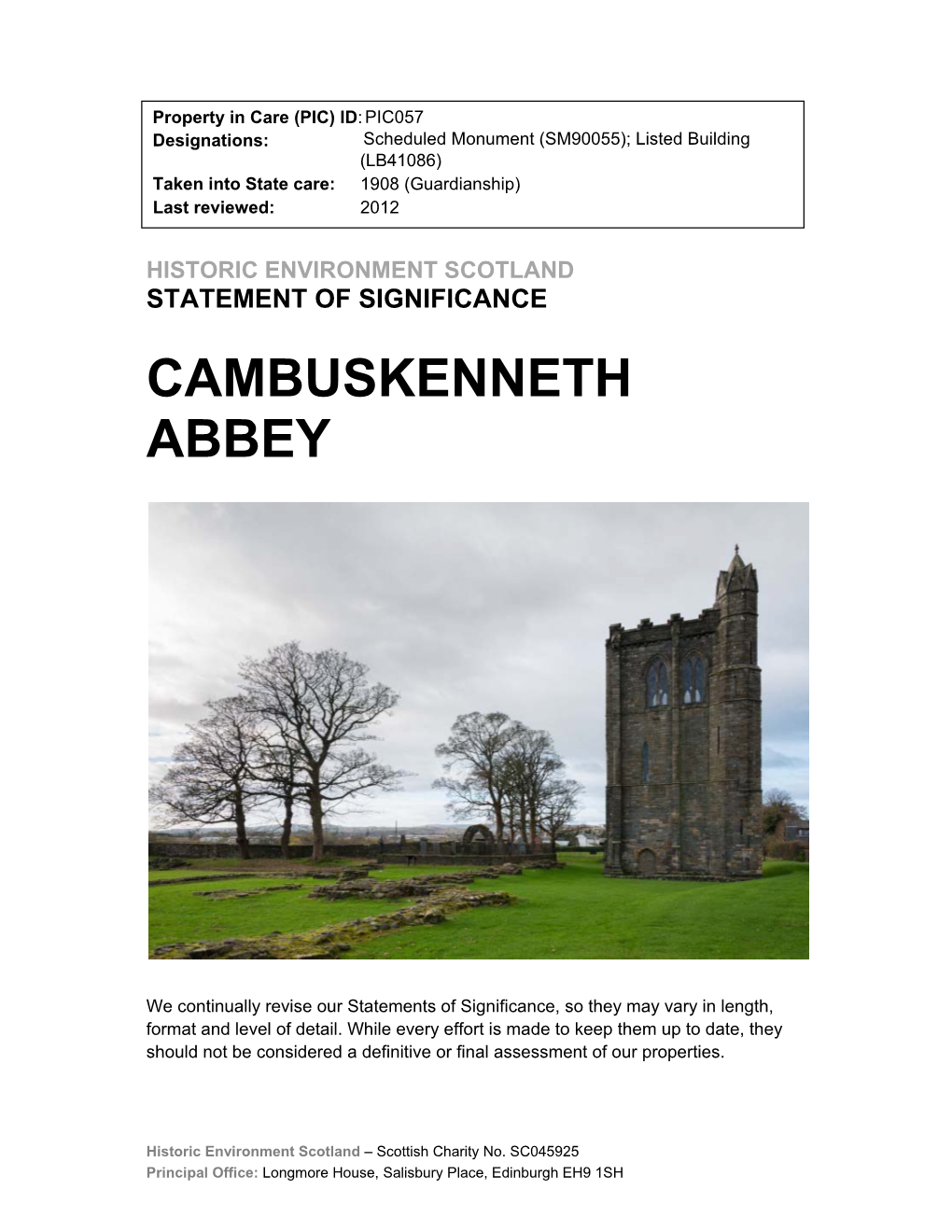 Cambuskenneth Abbey